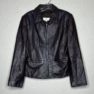 Laura Leigh ltd. Leather Jacket Size Medium